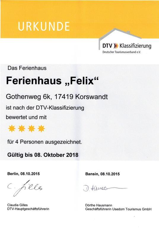 Ferienhaus "Felix" Korswandt Extérieur photo